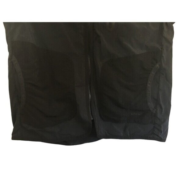 Tom Brady Brand Outdoor Vest Men's Size Medium Ink Black Cotton Blend - Picture 4 of 5